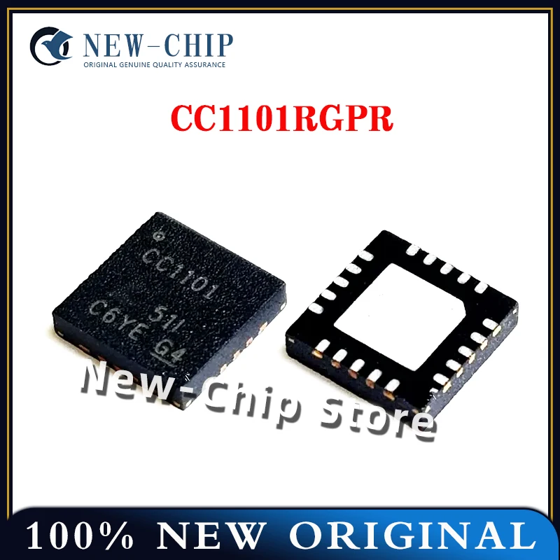 5PCS-100PCS/LOT   CC1101RGPR  CC1101 Wireless Bluetooth RF chip QFN20  New original