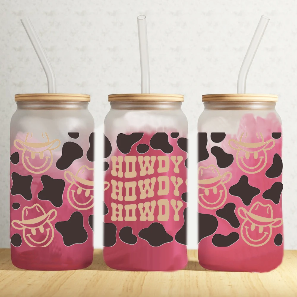 Ready To Ship Random Designs Self-adhesive 16 OZ UV DTF Wraps Decals In Stock