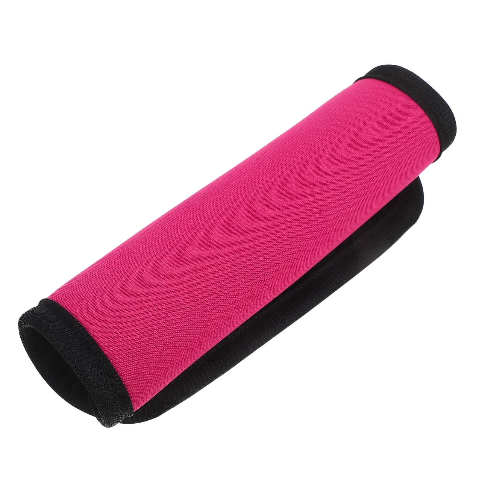 غطاء مقبض الأمتعة الوردي حقيبة قبضة النيوبرين حقيبة سفر يلتف أدوات عملية مريحة لرحلة التخييم التنزه سهلة #4
