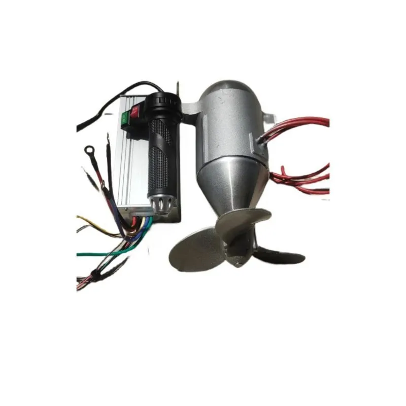 1000W1224v36V Ultra Large Thrust Thruster Rubber Boat Propeller Type Cargo Ship Underwater Brushless Thruster