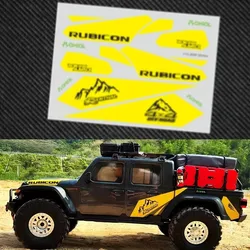 Simulation Car Shell Sticker Decoration for 1/8 1/10 RC Crawler Car TRX4 Defender AXIAL SCX10 90046 RC4WD D90 K10 MK07 Tank 300