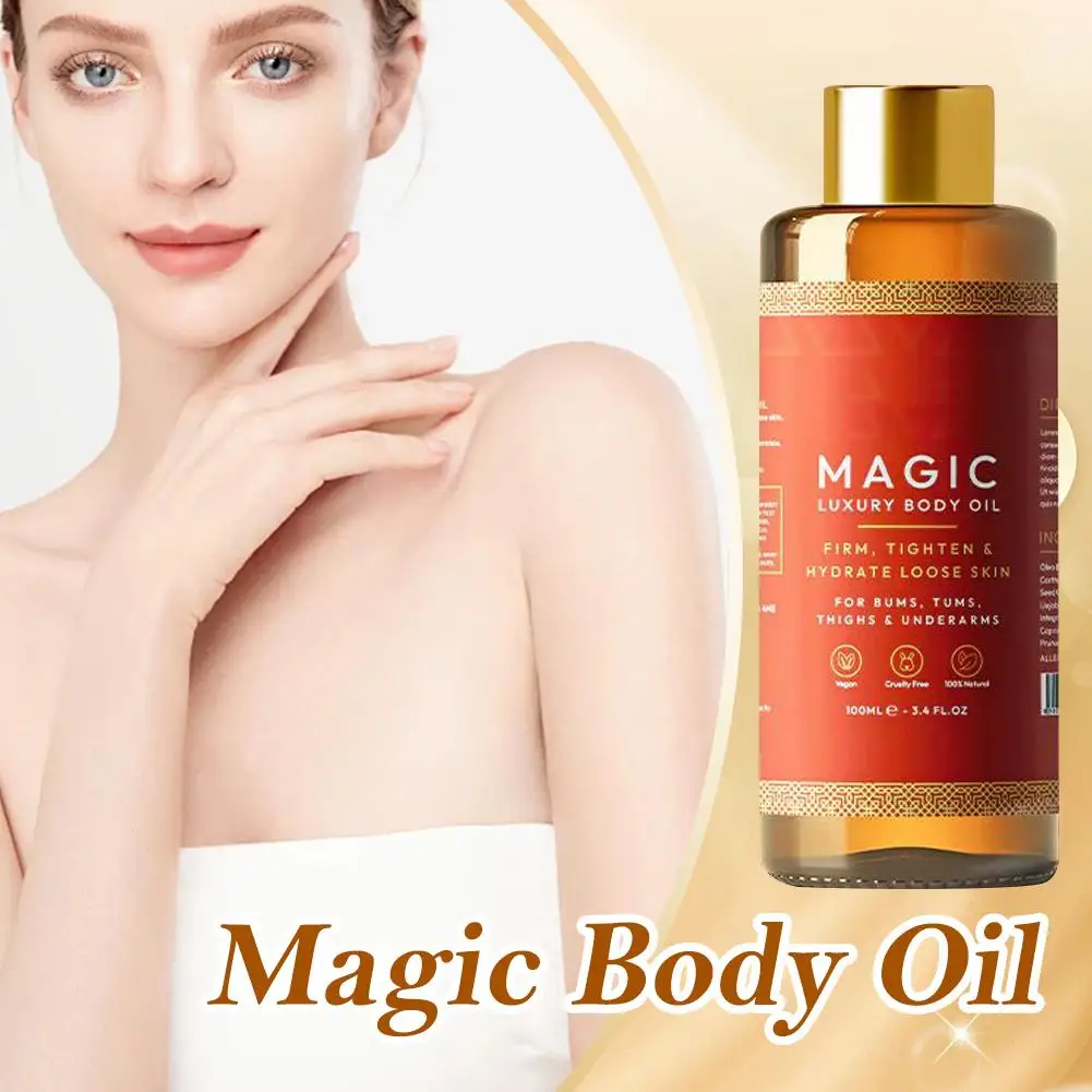 Magic Body Oil, Magic Firming Body Oil, Magic Luxury Body Oil, Magic Body Oil, Plumps, Tightens, Firms and Hydrates Skin, Arms