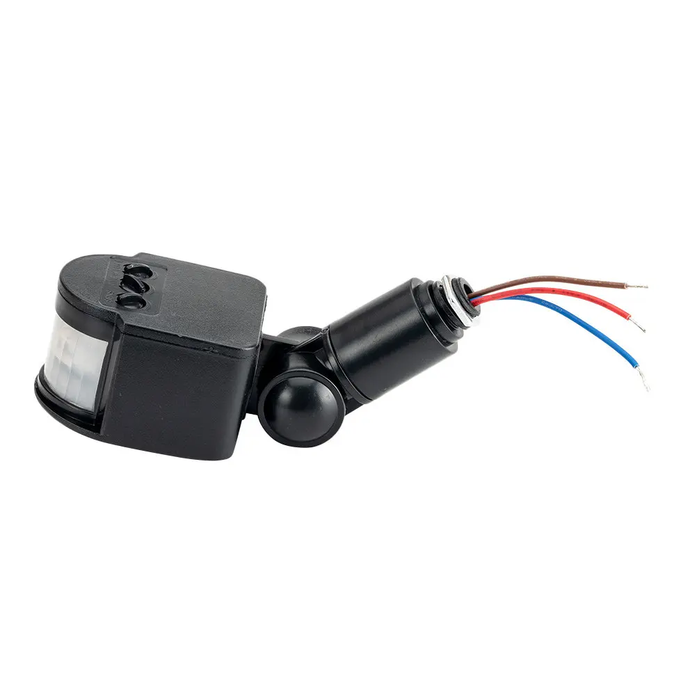 Pir Motion Sensor Switch Ac85-265V ABS Pc Material Infrared Sensor Light for Parking Garage Corridor Energy Saving