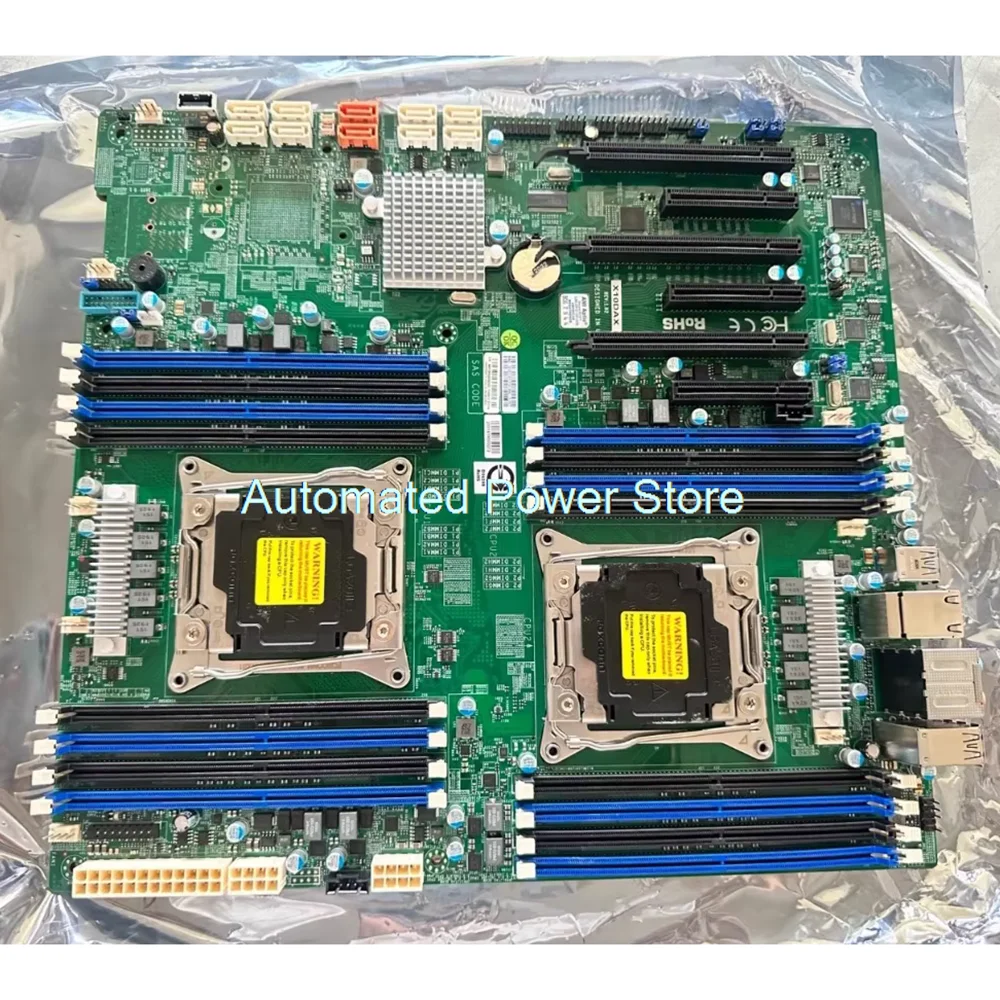 

Материнская плата рабочей станции X10DAX с двумя разъемами R3 (LGA 2011), поддерживает процессор Xeon E5-2600 v4/v3 для семьи Supermicro