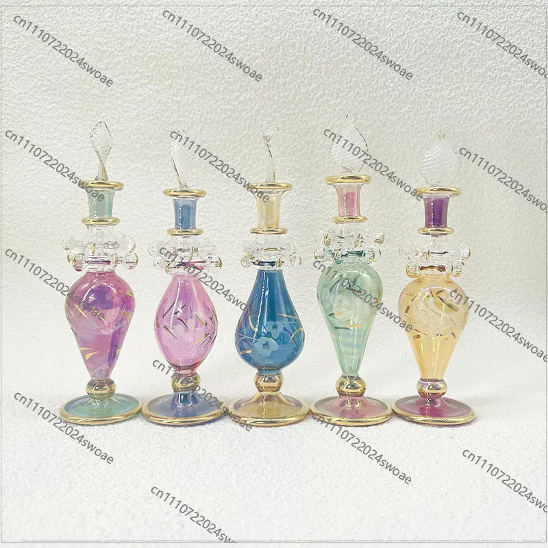 Perfume Bottle, Handmade 10cm Flavor Bottle, Glass Bottle Exquisite Decoration, Ornament Souvenir