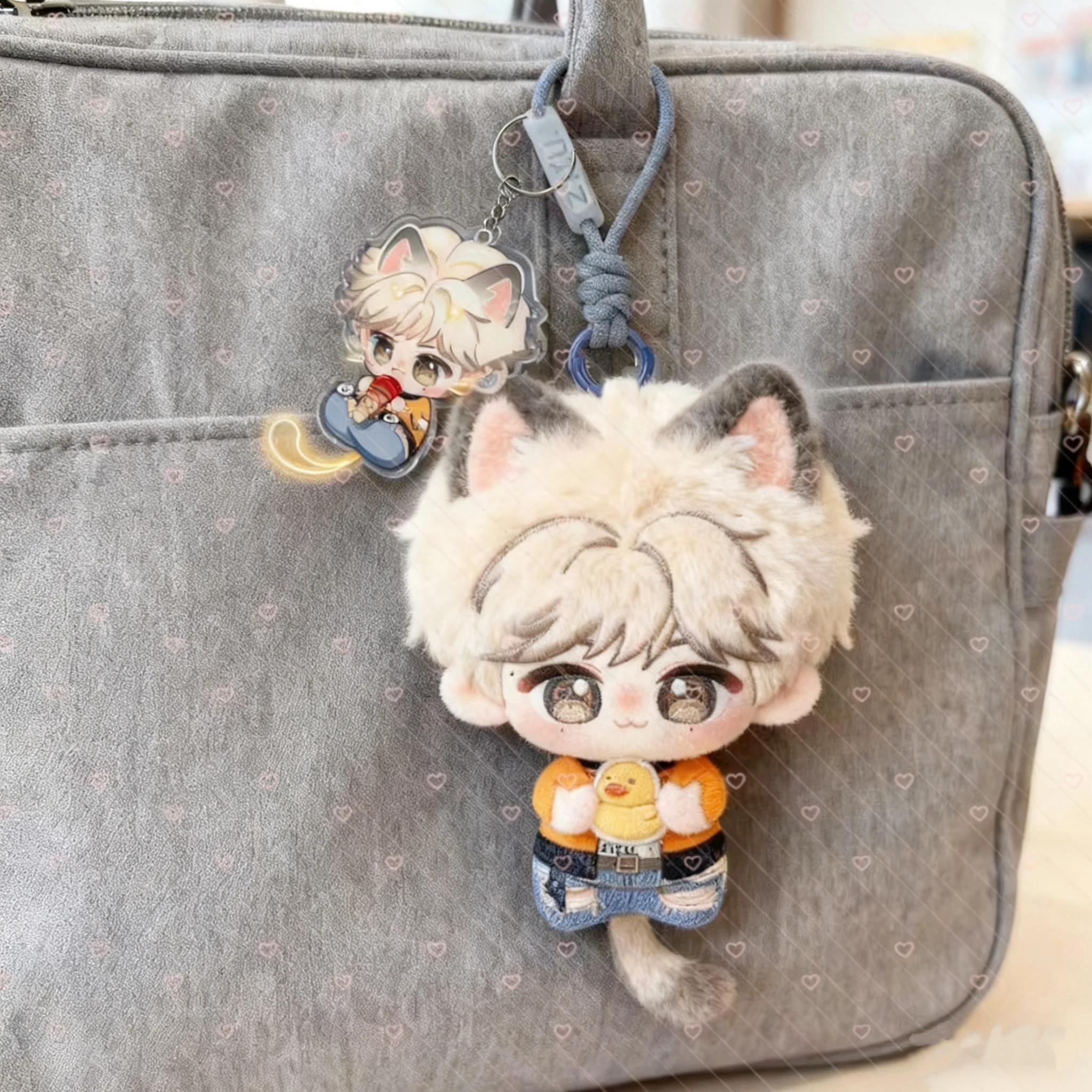 

2026 оригинальная хлопковая кукла Ziyu, 10 см, периферийные акриловые аниме, косплей, кавайные мягкие плюшевые куклы, талисман, рождественские подарки