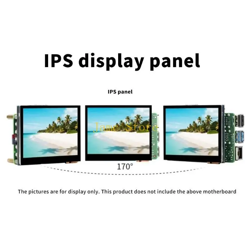 LX0B Multiple Touch Support 3.5inch Capacitive Touchscreens 640x480 Resolution IPS Panel Clear Images And Text