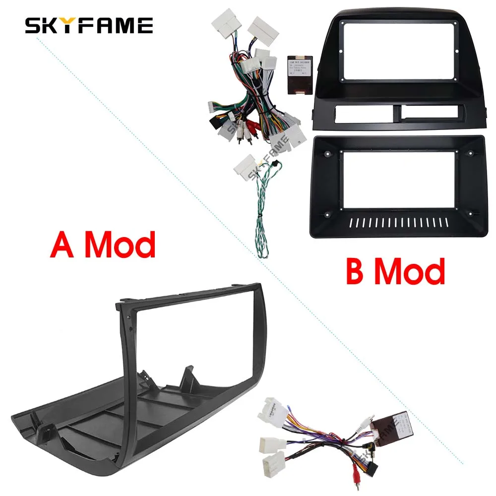 

SKYFAME Car Frame Fascia Adapter Canbus Box Decoder Android Radio Dash Fitting Panel Kit For Toyota Prius 20 Series