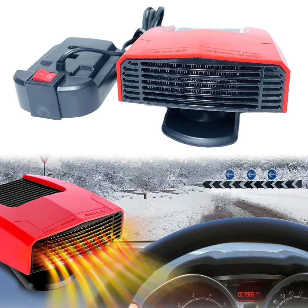 Car Heater Snow Demister Cold Defrosting Warm Wind Heating Fan For 18V Battery Auto Electrical Appliances