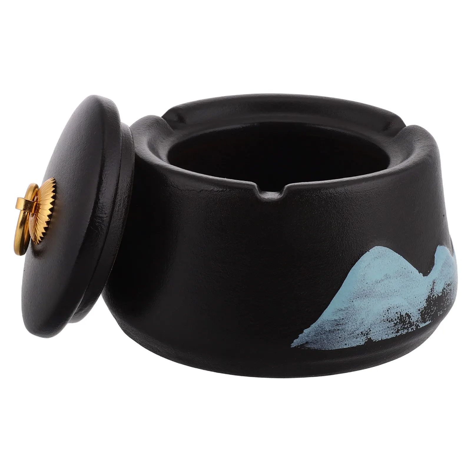 

Декоративная пепельница для улицы, патио, автомобиля, с крышкой, для сигар, для курящих, для использования в помещении