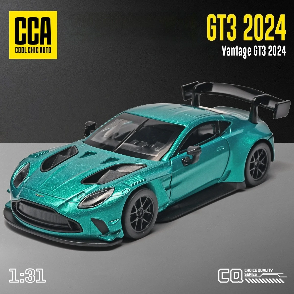 

1:31 Vantage GT3 2024 Supercar Alloy Metal Diecast Model Car Home Decoration Computer Desktop Present