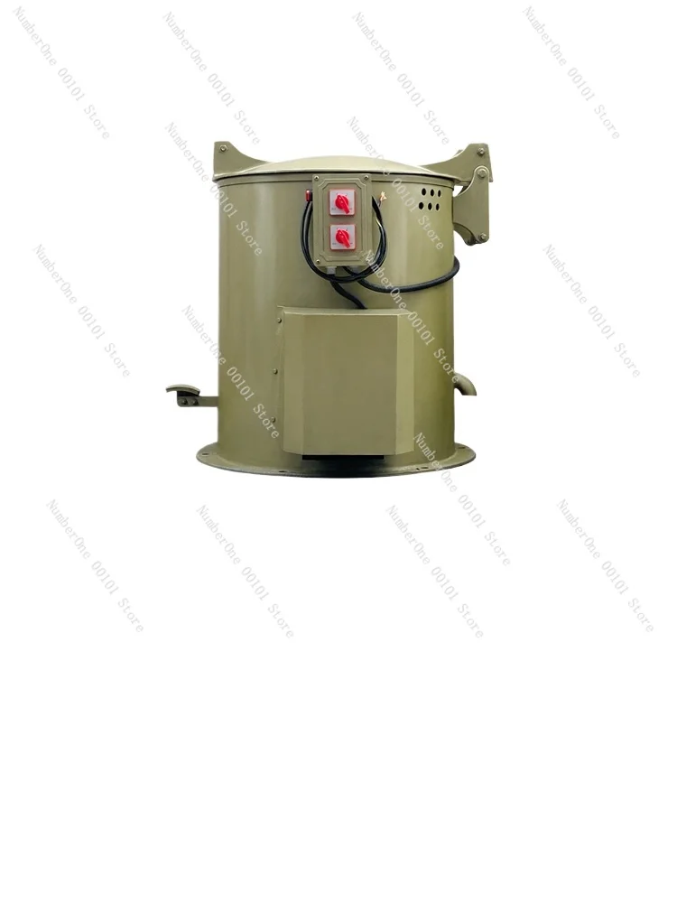 dryer Stainless steel centrifuge Single drum Food grade hardware electroplating degreasing machine Oil rejection and drying