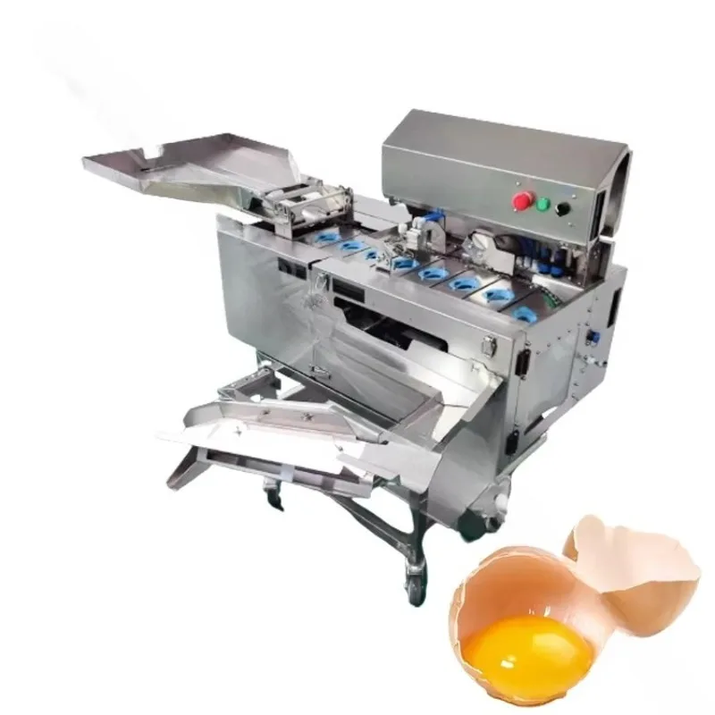 Customized Whole-sale Price Egg Separator Machine Four Rows Egg Break Machine