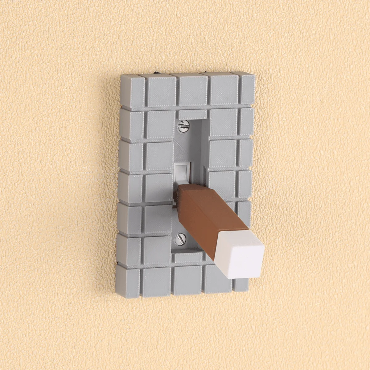 Pixel-Style Switches, Fun Switches, Fun Ornaments, Furniture Decorations