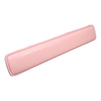 3pcs Pu Keyboard Wrist Rest Ergonomic Support Comfortable Hand Pad For Desktop Computer Mousepad Anti Slip Portable Office Pink