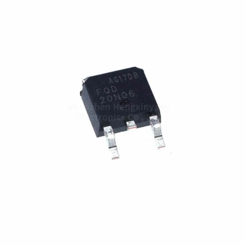 10pcs   FQD20N06TM Silk screen FQD20N06 package TO-252 60V 16.8A N channel FET