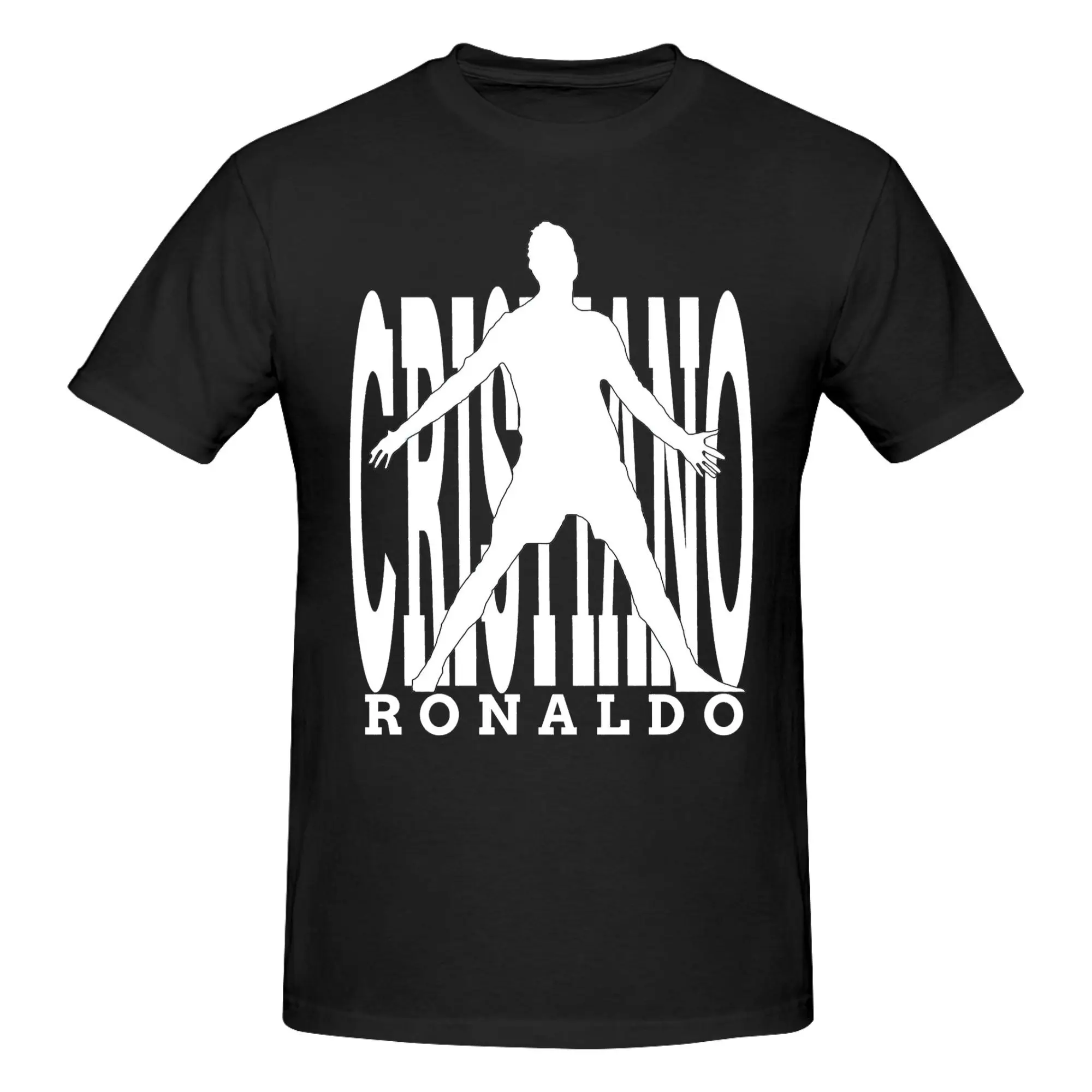 Cristianos Ronaldos The Legend Cr7s Tshirts Unisex Cotton Top Tee Funny  Crewneck Short Sleeve