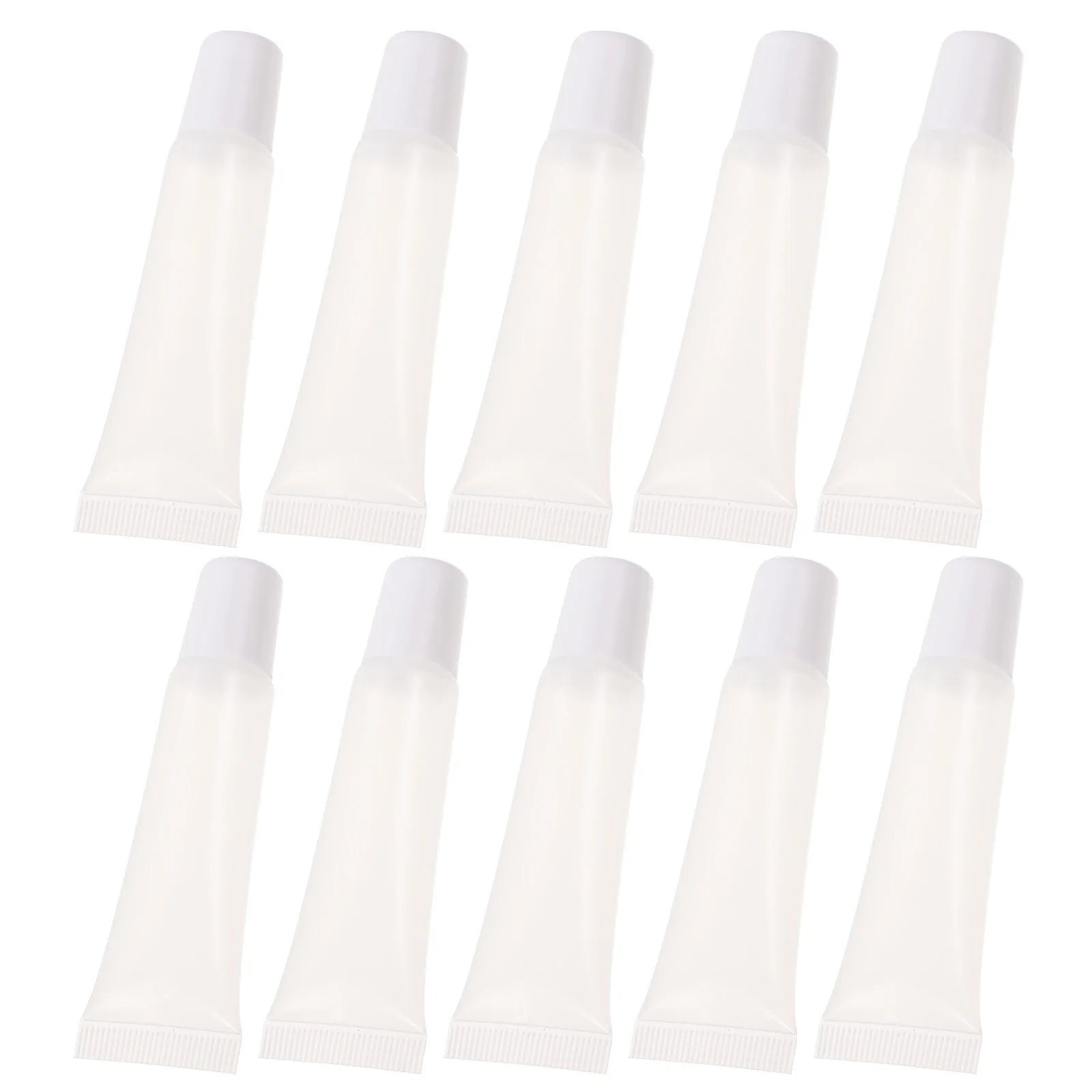 10Pcs Portable Empty Lip Gloss Tubes Durable Lightweight Mini Design for Travel Gifts DIY Containers Empty Lip Gloss Tubes