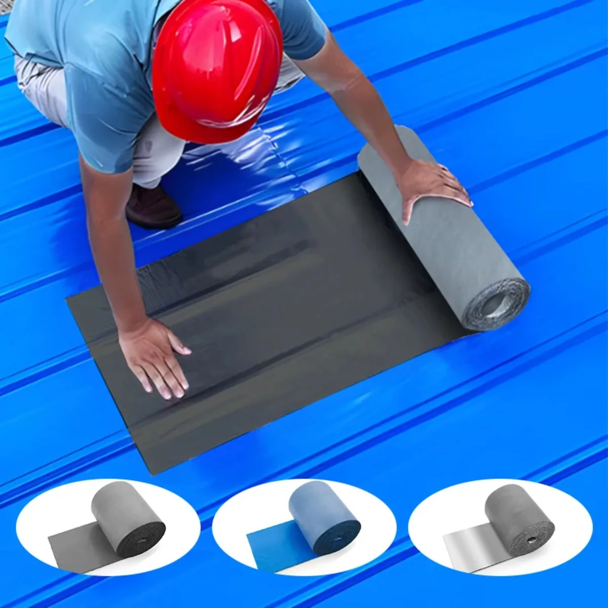 Waterproof Tape Self-Adhesive Roof Sealant Heat Insulation Sound Insulation Uses For Waterproof Coiled Material