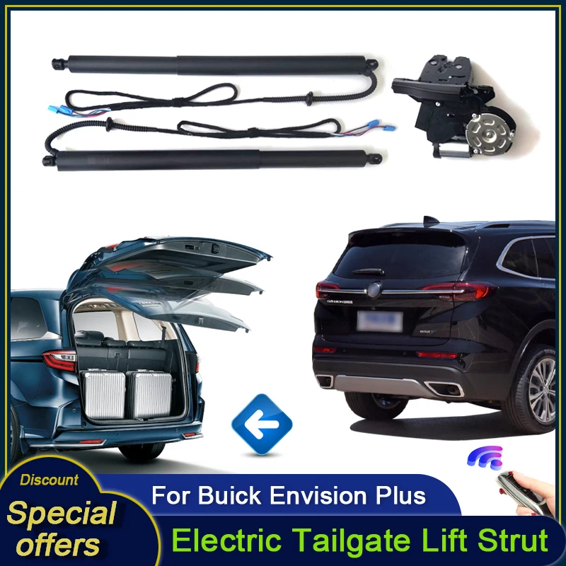 

Для Buick Envision Plus 2021 ~ 2024 Автомобильная электрическая задняя дверь, задняя дверь, стойка, комплект подъема задней двери автомобиля, комплект для багажника