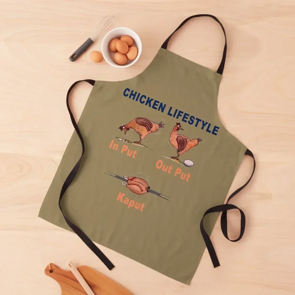 

chicken lifestyle Apron Hairdresser Kitchen Accessories 2022 For Cooking Kids Apron