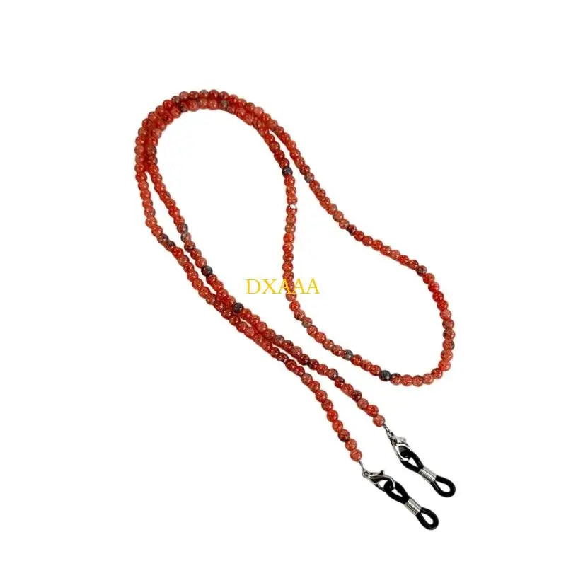 DXAA Bohemian Styles Eyeglass Chain Glass Beads Adjustable Length Unisex Daily Accessory for Women and Men