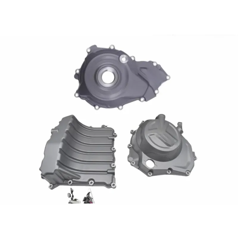 Motorcycle left right side covers clutch side cover magnetic motor side cover oil pan accessories Fit For CFMOTO 450MT CF400-7