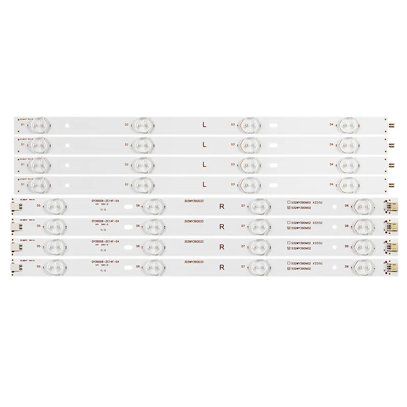 Rétro-Éclairage LED OY39D08 0Y39D08-ZC21F-04 303WY390037 OY39D08-ZC14F-04 LED-39B700S 39B350 LE39D58 LE39D59SA 39B700 40lem-1017/t2c