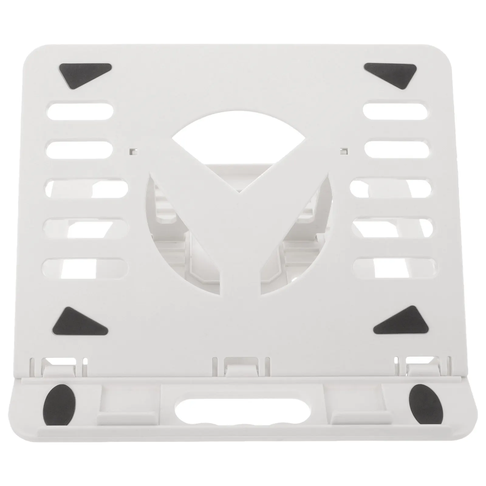 Plastic Laptop Stand Foldable Tablet Computer Holder with Quick Heat Dissipation Ergonomic Design for Cervical Lumbar Support