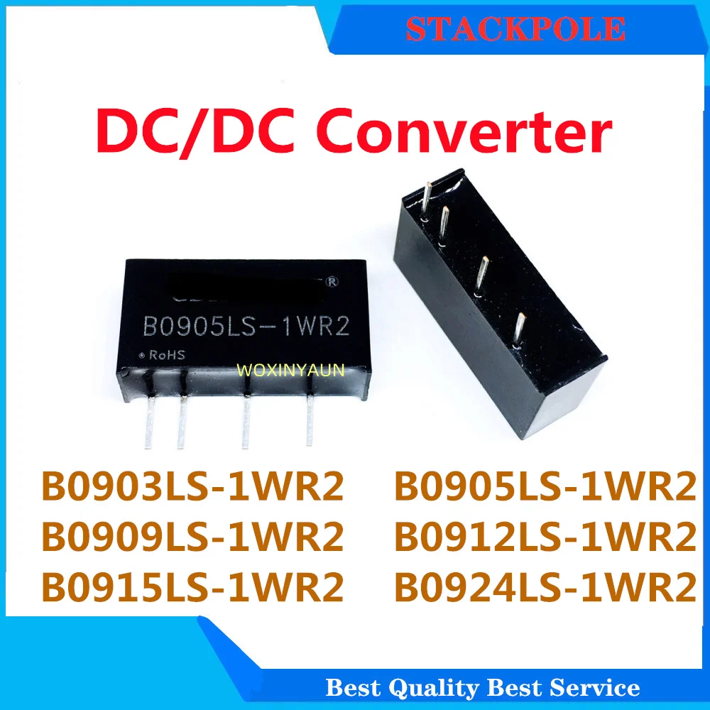 (2pcs)  B0903LS-1WR2  B0905LS-1WR2  B0909LS-1WR2  [ SIP4 1W DC/DC ] B0903LS  B0905 B0905LS B0909LS  SIP-4