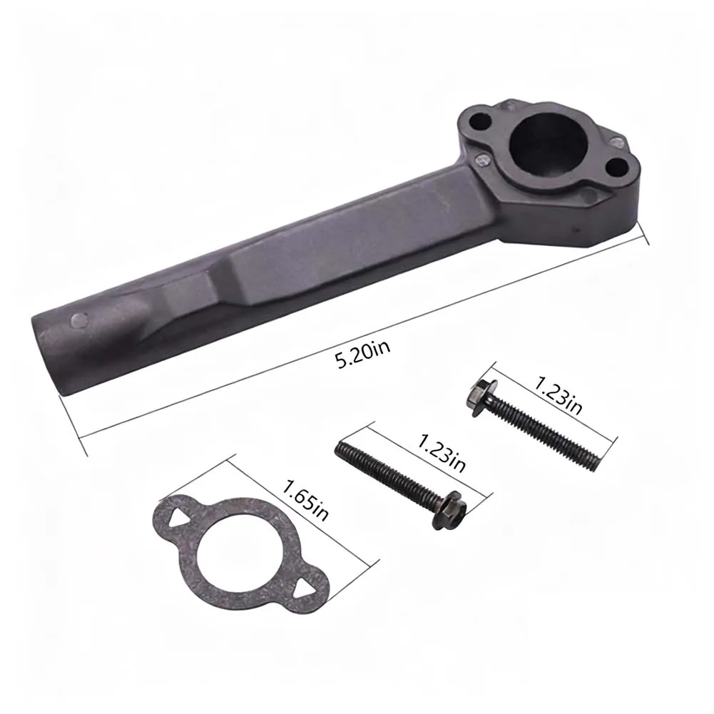 Lawn Mower Maintenance Intake Manifold Kit Complete Intake Manifold Kit Lawn Mower Parts Gasket And Bolts Smooth Operation