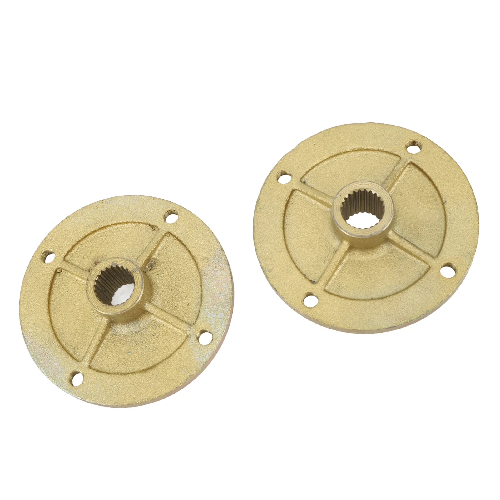 

1 Pair Rear Axle Wheel Hub with M10 Bolts 4 Stud 23T Heavy Duty Fit For 7in 8in Wheels Quad Bike Go Kart ATV