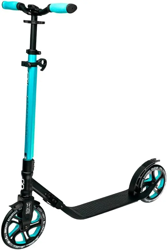 Foldable Kick Scooter - Kick Scooters for Adults, Teens and Kids with Carrying Strap - Fast Folding, Adjustable Handlebars and L