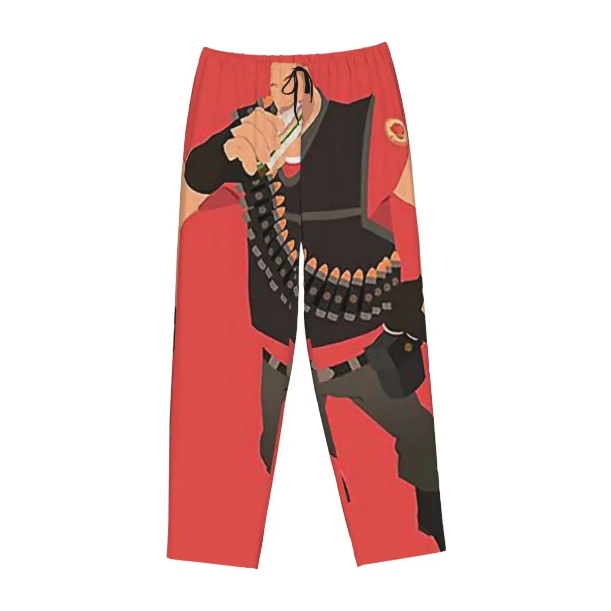 

Пижамные брюки Custom Team Fortress 2 - Heavy для женщин, для отдыха и сна, с карманами