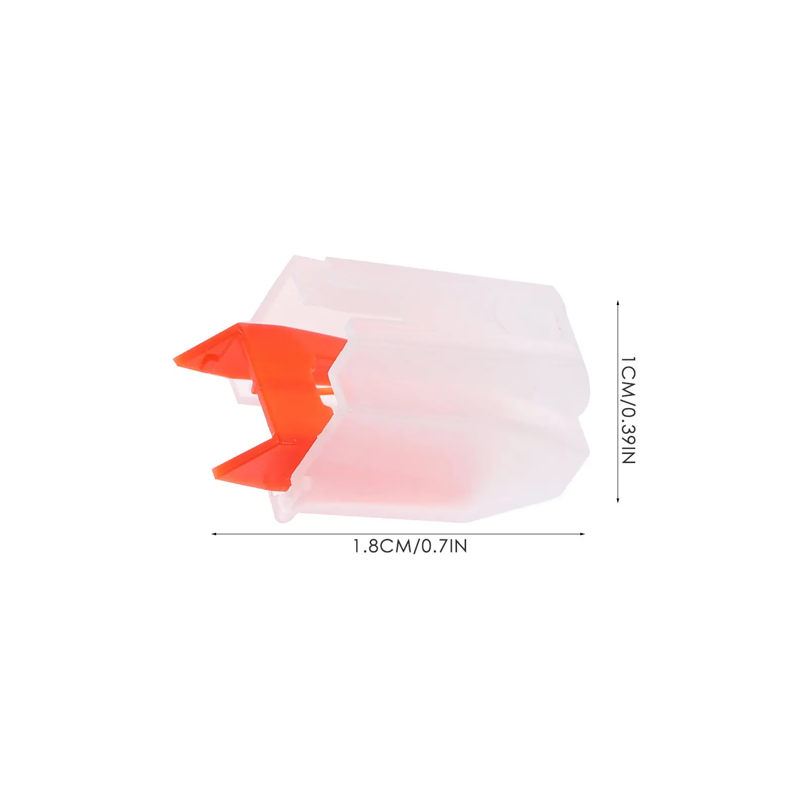 5Pcs Stylus Needle Plastic Record Player Stylus Precise Sound Restoration Easy Install Compatible with Standard Cartridge