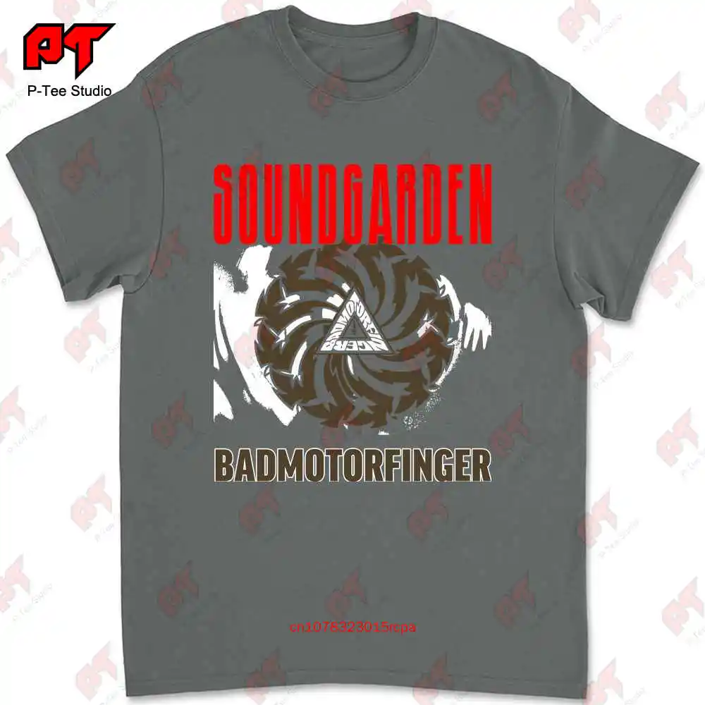 Soundgarden Badmotorfinger Band Logo T-shirt YZPN image 5