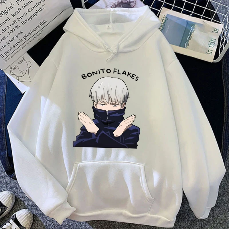 New Fashion Unisex Anime Inumaki Toge Printed Hoodies Men Women Casual Long Sleeve Hoodie Pullovers Teens Outdoor Sweatshirts