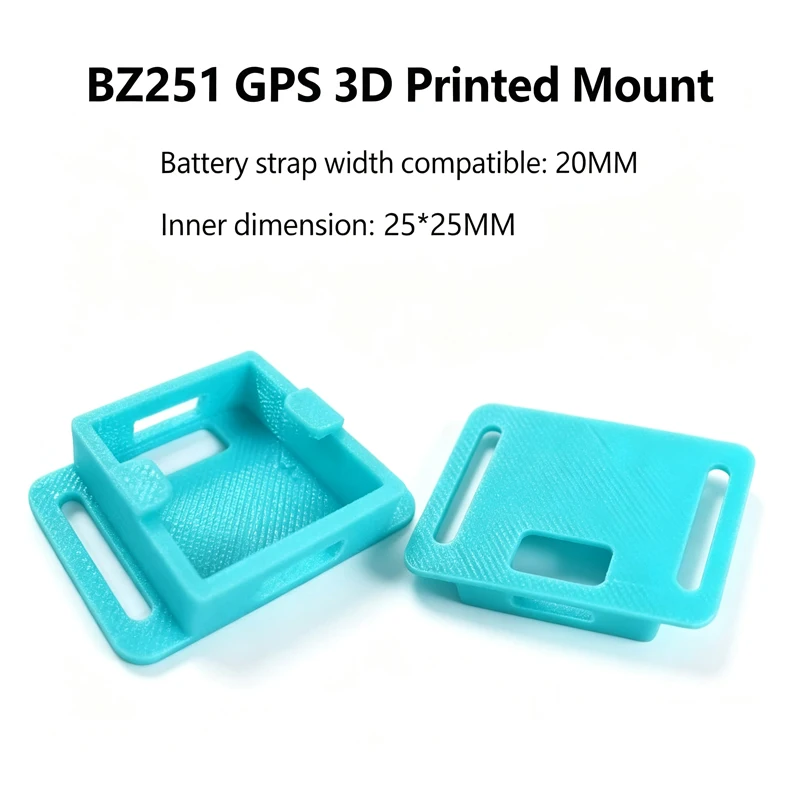 GPS printing part fixing seat FPV drone, Beizheng bz121, BZ181, bz251 battery cable tie fixing parts
