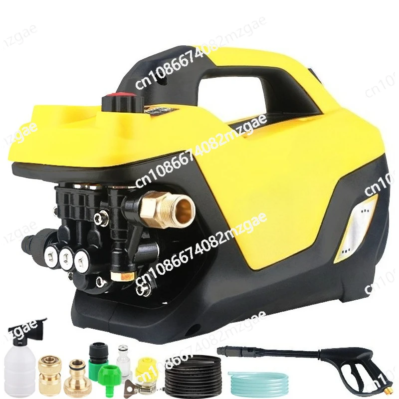 220V small automatic induction water gun high pressure cleaning tools and equipment adjustable pressure household car washing