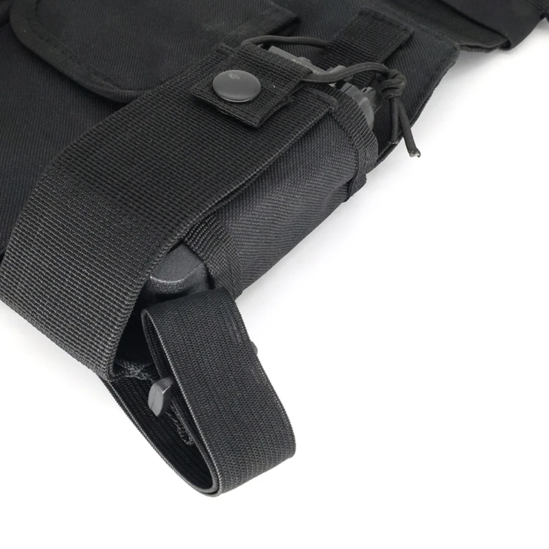 20cb rádio sem fio peito saco colete pacote bolsa com suporte telefone embutido conveniente à prova dwaterproof água adequado