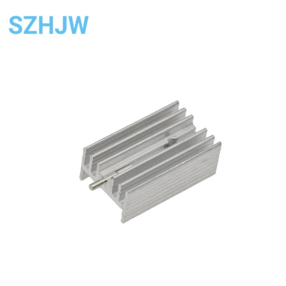 10PCS/LOT Heatsink Radiator Cooler Radiator 25x15x10MM High Quality To 220 transistor Heat Sink With Pin