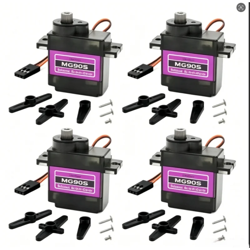 เซอร์โว MG90S เกียร์โลหะ 9 กรั - Rc Helicopter Servo บทวิจารณ์และราคา