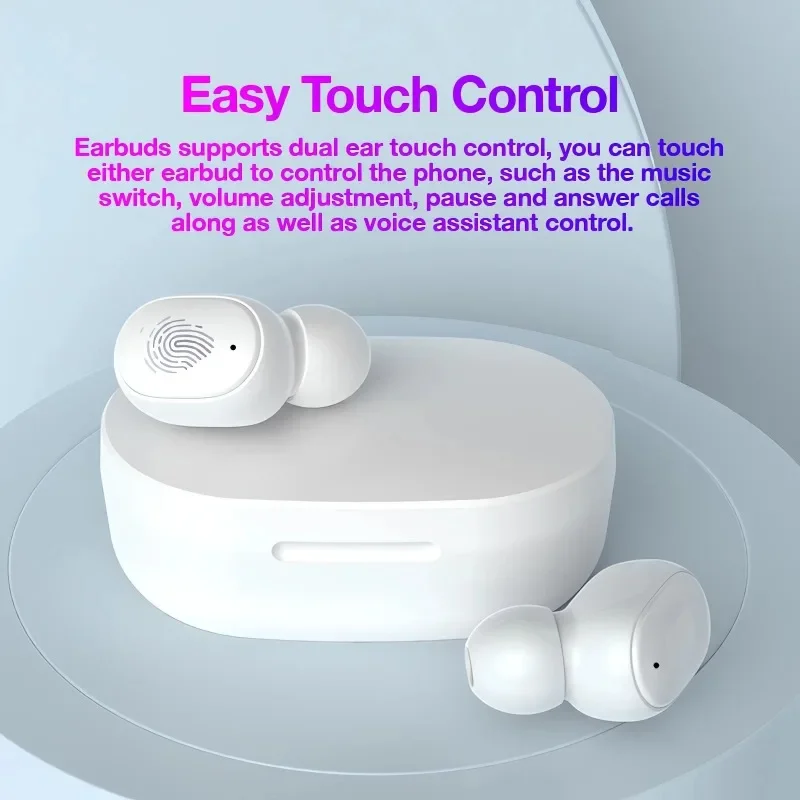 سماعات بلوتوث لاسلكية E6S مع شاشة LED وسائد أذن ستيريو عميقة مع ميكروفون وسماعات أذن لاسلكية