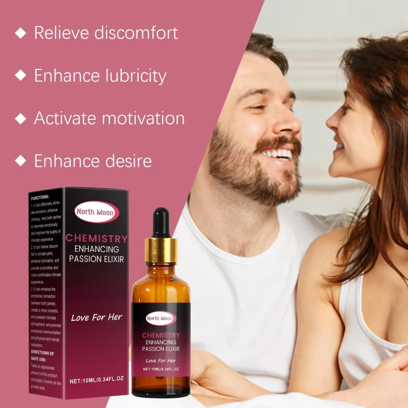 Desire Fusion Passion Love Elxir Opposite Attraction Drops Long Lasting Enhance Intimate Relationships Moisturizing Mild Essence