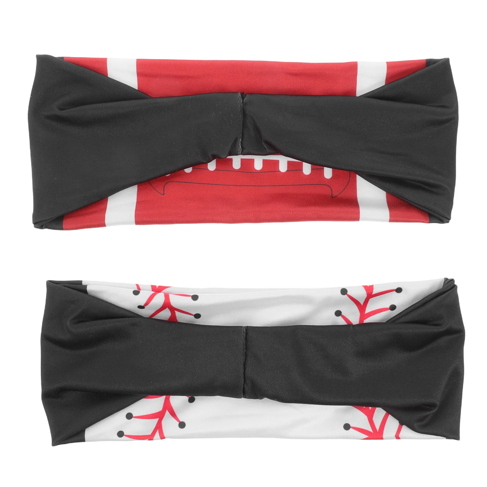 

2Pcs Sports Headbands Unisex Sweatbands Moisture Wicking Stretchy Non Slip for Running Yoga Fitness Basketball Cycling Workout