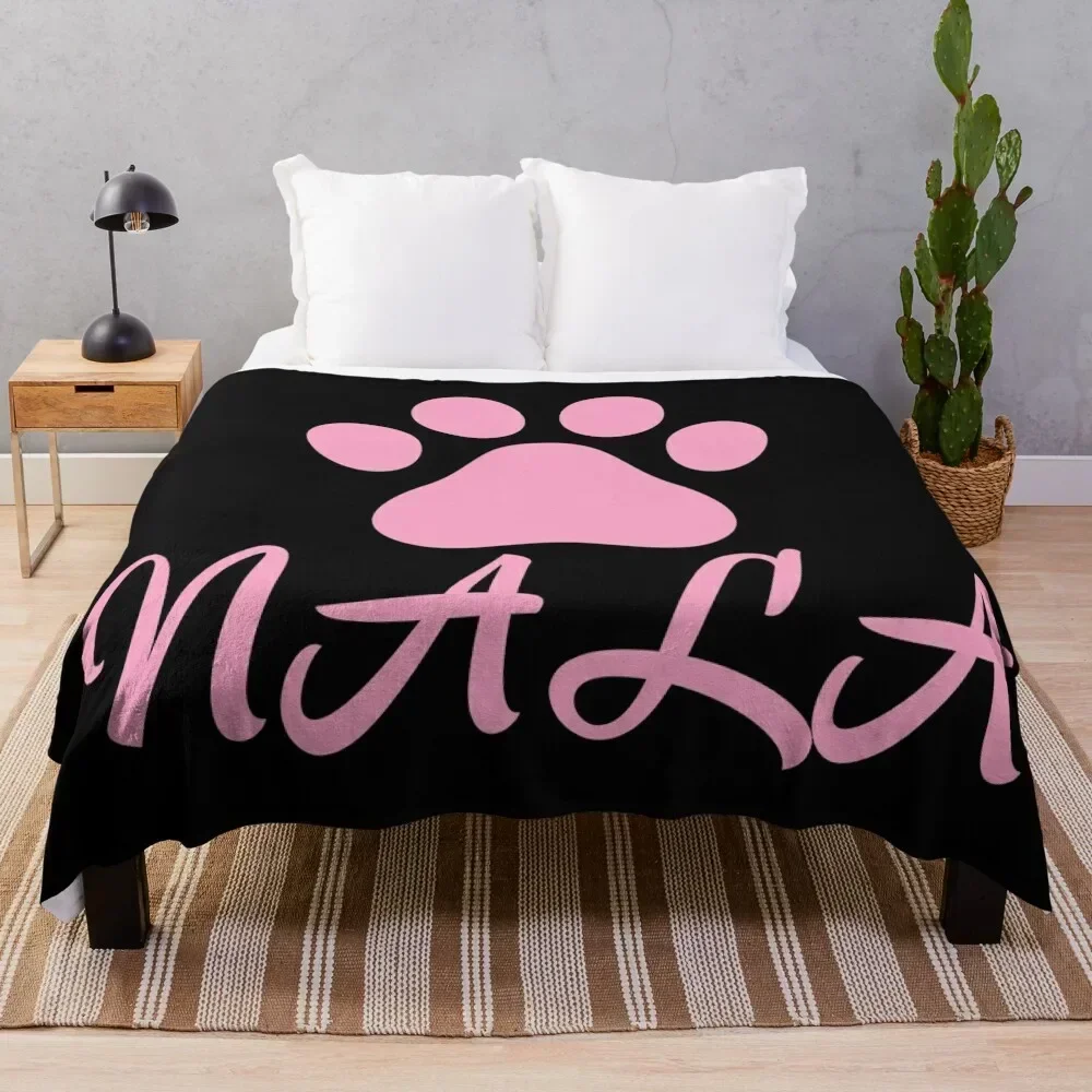 

Pink Cat Paw Nala Throw Blanket Versatile Cozy Throw Blanket for All Occasions