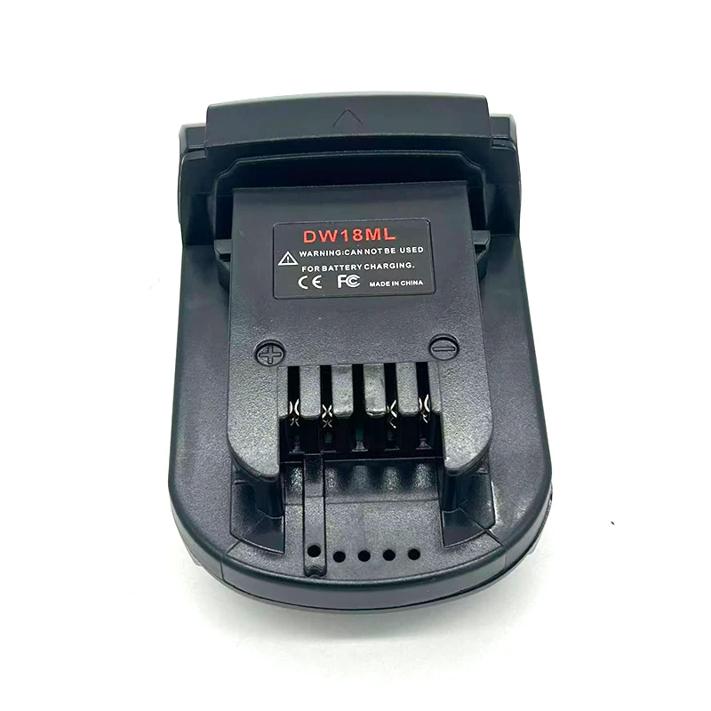DW18ML Adapter Convert for DCB200 20V Max Batteries To for M-18 18V Batteries Compatible with For M-18 18V Cordless Power Tools