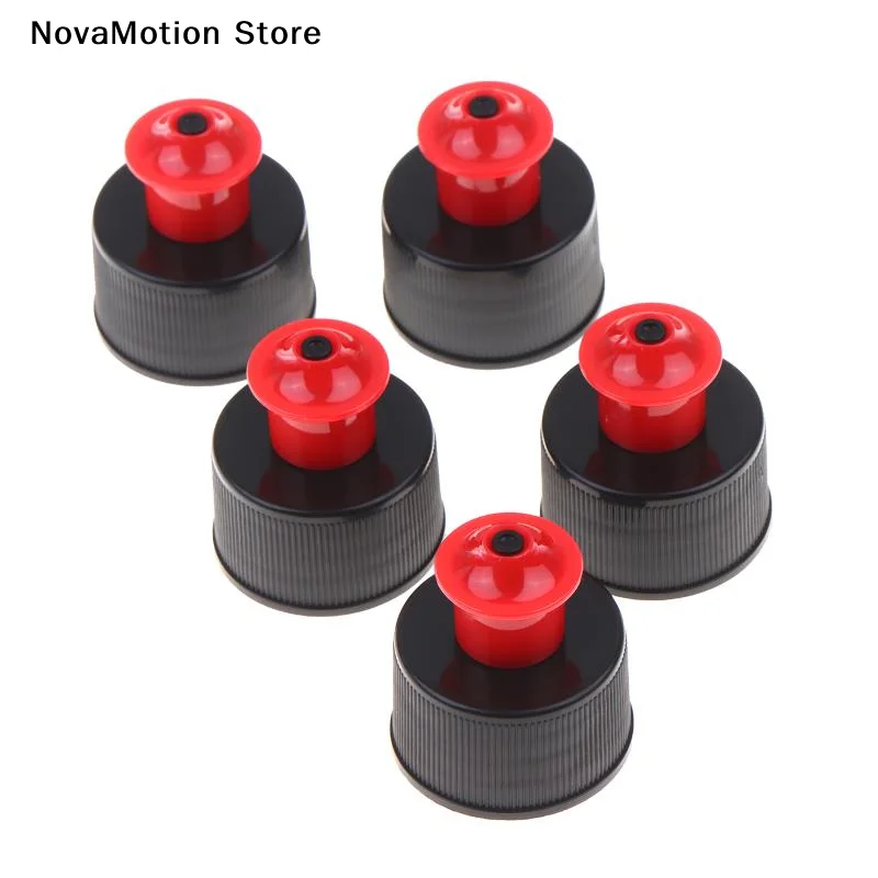 [NM]Portable 28mm Wax/Tire Shine Bottle Pull Top Caps Liquid Dispenser Detailing Tools Dispensing Bottle Pull Cap[NM]