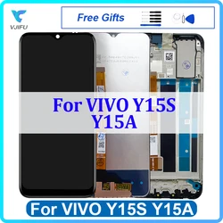 6.51'' LCD For VIVO Y15S Y15A V2120 V2134 V2147 Display Touch Screen Digitizer Assembly Replacement Phone Repair 100% Tested