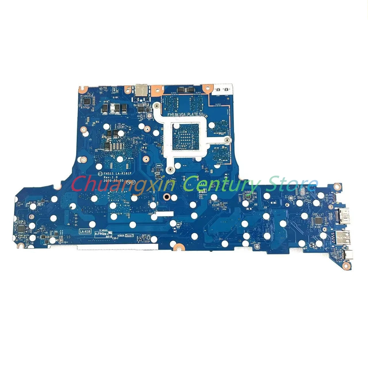 Imagem -02 - Placa-mãe Totalmente Nova para Laptop Adequada para Acer Nitro An51544 Equipada com r5 r7 Cpu Gtx1650 Gpu 1650ti La-k181p